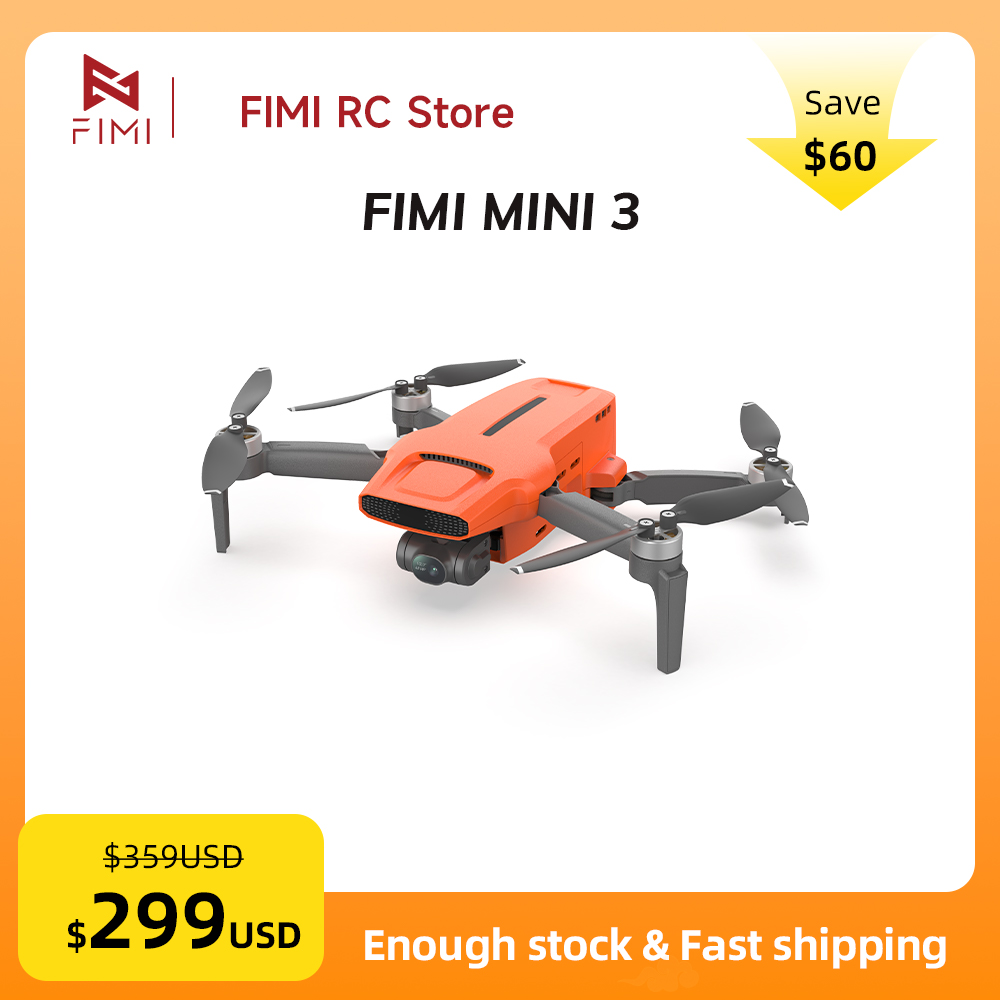 Dron con Cámara FIMI MINI 3, 4 - Drone Gimbal reseña y precio