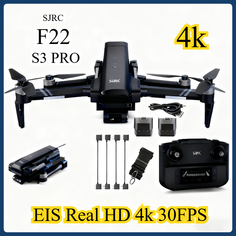 SJRC F22 S3 PRO Drone 4K cámar - Jjrc Drone X12 reseña y precio